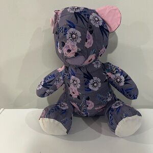 Floral teddy bear